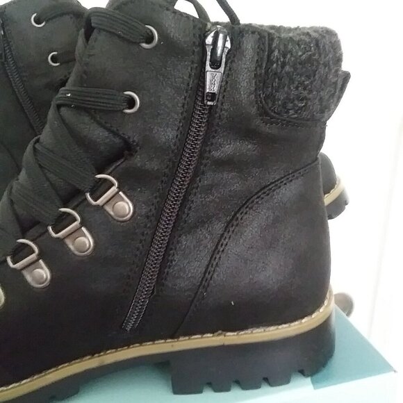 🏞️ White Mountain Cliffs Women's Boots 8.5 NIB Trail-Inspired Lace + Zip - Picture 6 of 11